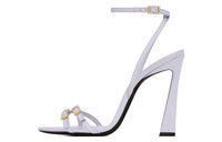 SAINT LAURENT New Nuit 110mm Leather Sandals