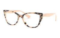 MIU MIU Propionate Salt Cat Eye Eyeglass Frames Women's Pink
