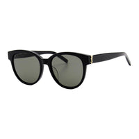 SAINT LAURENT Plastic Round Sunglasses Women's Black