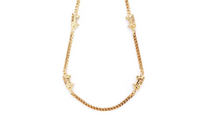 CELINE Gold-Plated Necklaces Women's Gold