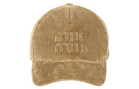 MIU MIU Fabric Baseball Caps Women's Brown