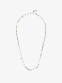 Givenchy Women's G Link Mixed Silvery Pearls Necklace