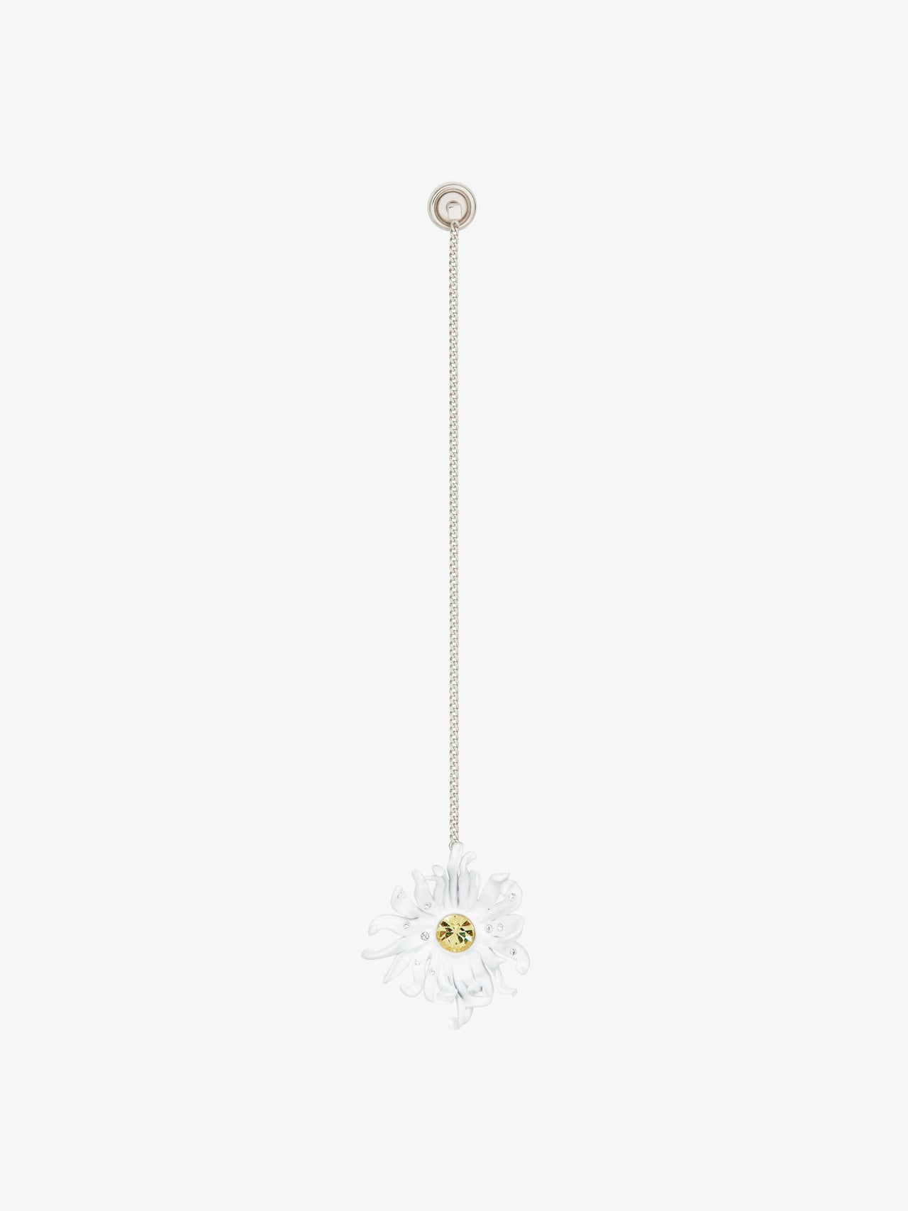 Givenchy Women's Daisy Pendant Chain Single Earring