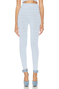 Givenchy Women's Stretch Lace Monogram Legging