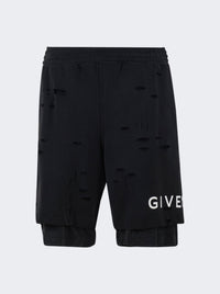Givenchy Men's Board Fit Hole Shorts