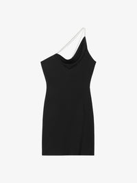Givenchy Women's Asymetric Chain Strap Short Dress