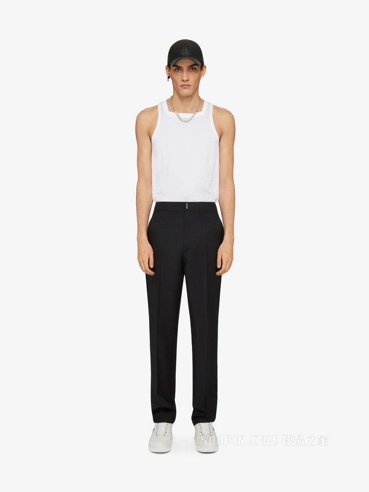 Givenchy Men's Slim Fit Square Neck  Tank Top