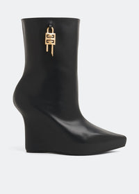 Givenchy Women's G Lock Wedge Low Boot 80Mm