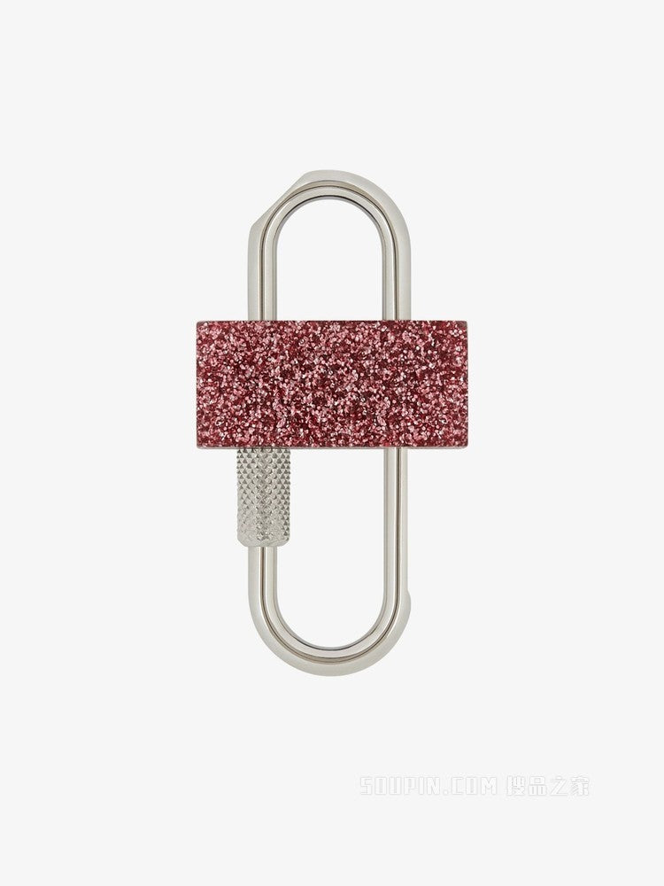 Givenchy Men's U Padlock Pink Glitter