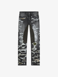 Givenchy Men's Straight Fit Denim Trousers W/  Leg Yoke