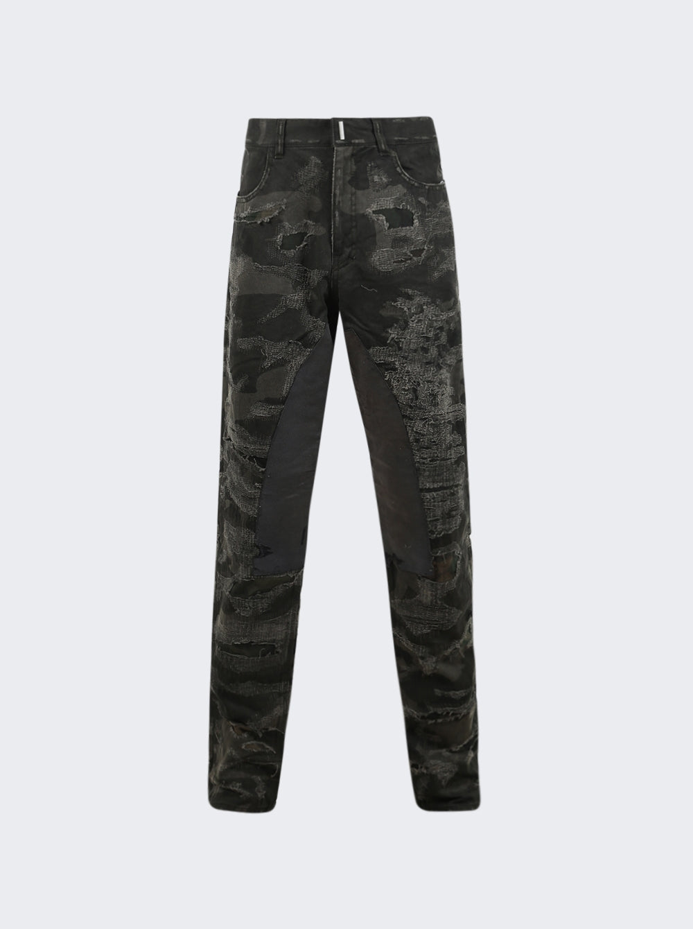 Givenchy Men's Slim Fit Denim Trousers W/ Leg Yoke