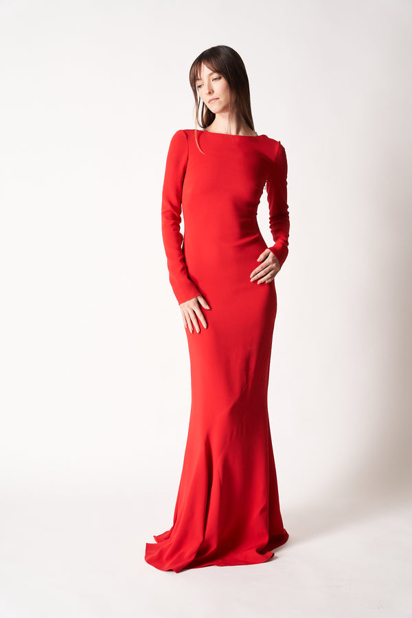 Givenchy Women's Long Sleeve Dress With Chain