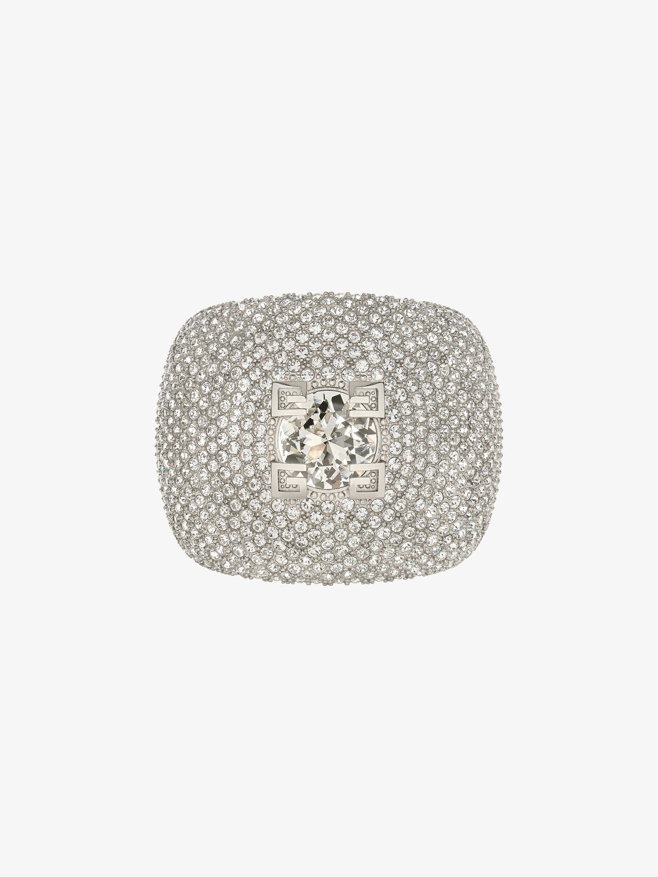 Givenchy Women's 4G Claw Paved Cuff Bracelet