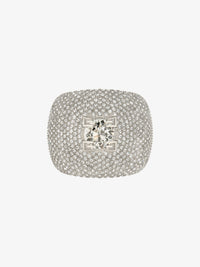 Givenchy Women's 4G Claw Paved Cuff Bracelet