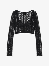 Givenchy Women's Cropped Straps Sweater