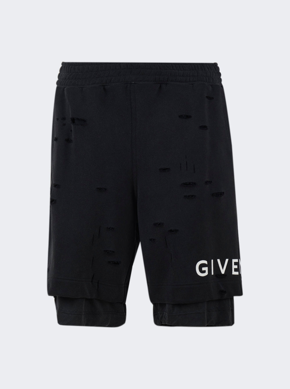 Givenchy Men's Board Fit Hole Shorts
