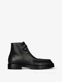 Givenchy Men's Squared Rimmed Lace-Up Ankle Boot