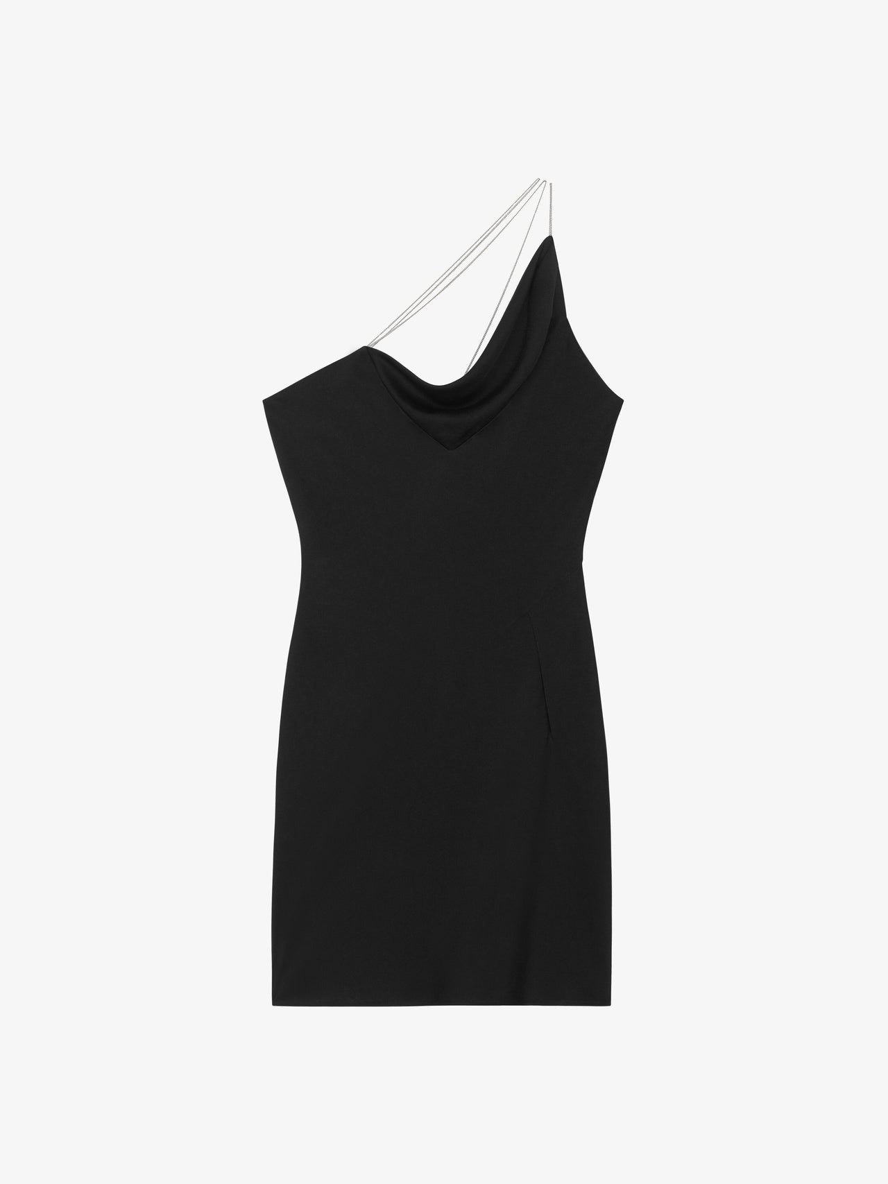 Givenchy Women's Asymetric Chain Strap Short Dress