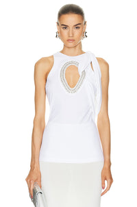 Givenchy Women's Embroiderred Halter Top