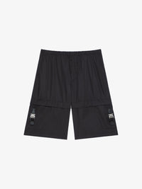 Givenchy Men's Cargo Buckle Shorts
