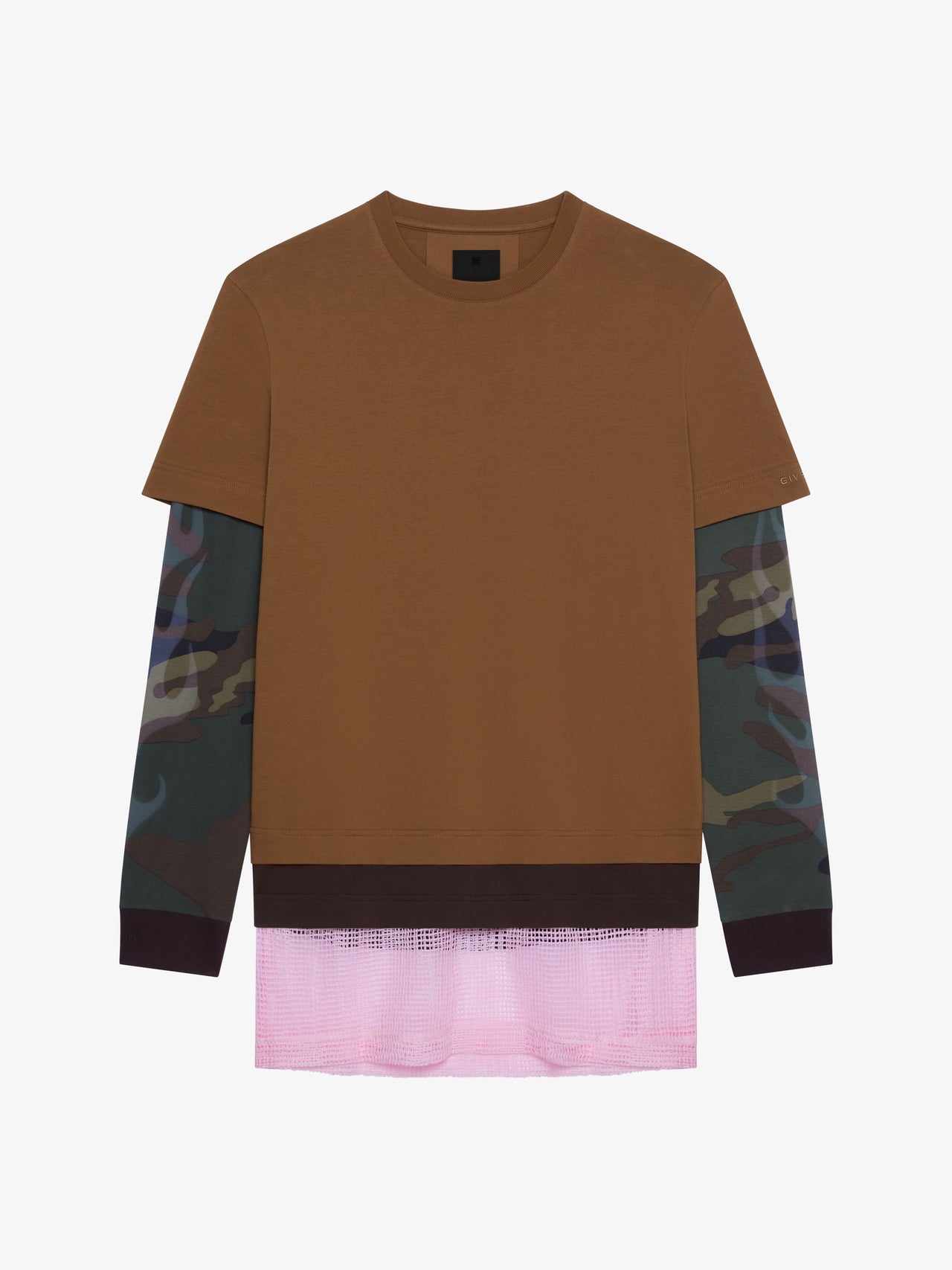 Givenchy Men's Tshirt & Mesh Skirt All-In-One Look17