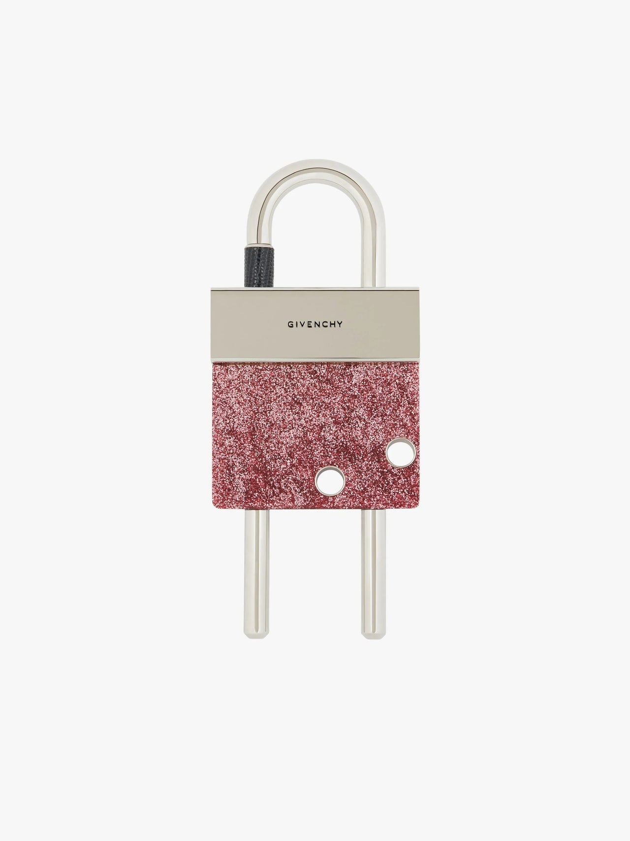 Givenchy Men's Maxi Square Padlock Pink Glitter