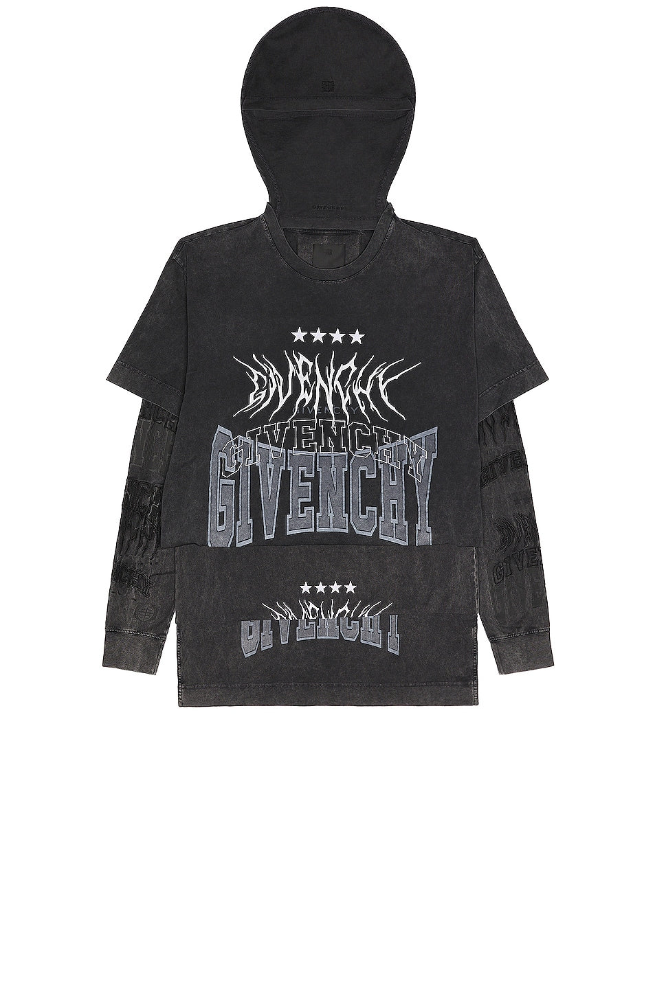 Givenchy Men's All-In-One T-Shirt Balaclava