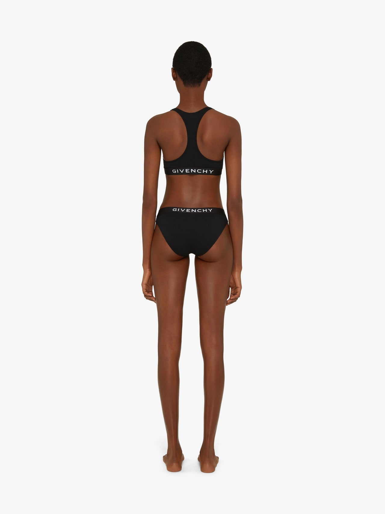 Givenchy Women's Bra With Jacqurd Elastic Logo On Back