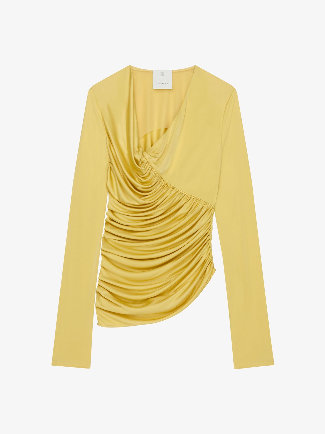 Givenchy Women's Drapped Long Sleeves Top