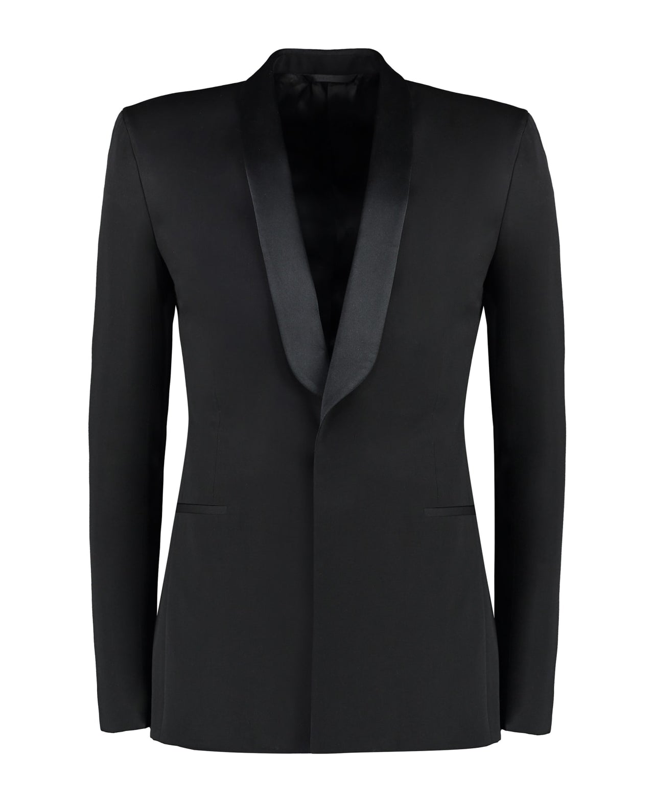 Givenchy Men's Extra Fitted Jacket Shawl Lapel