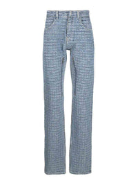Givenchy Men's Straight Fit Denim Trousers W/ Zip