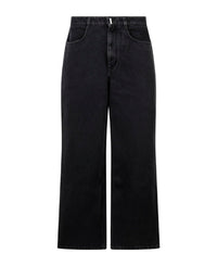 Givenchy Men's Low Crotch Wide Denim Pant