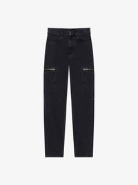 Givenchy Men's Loose Fit Pant W/ Cargo Pocket And Zip