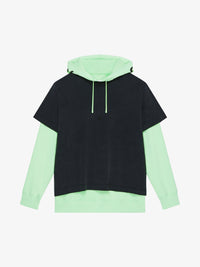 Givenchy Men's Classic Fit Hoodie W/ Oversize T-Shirt