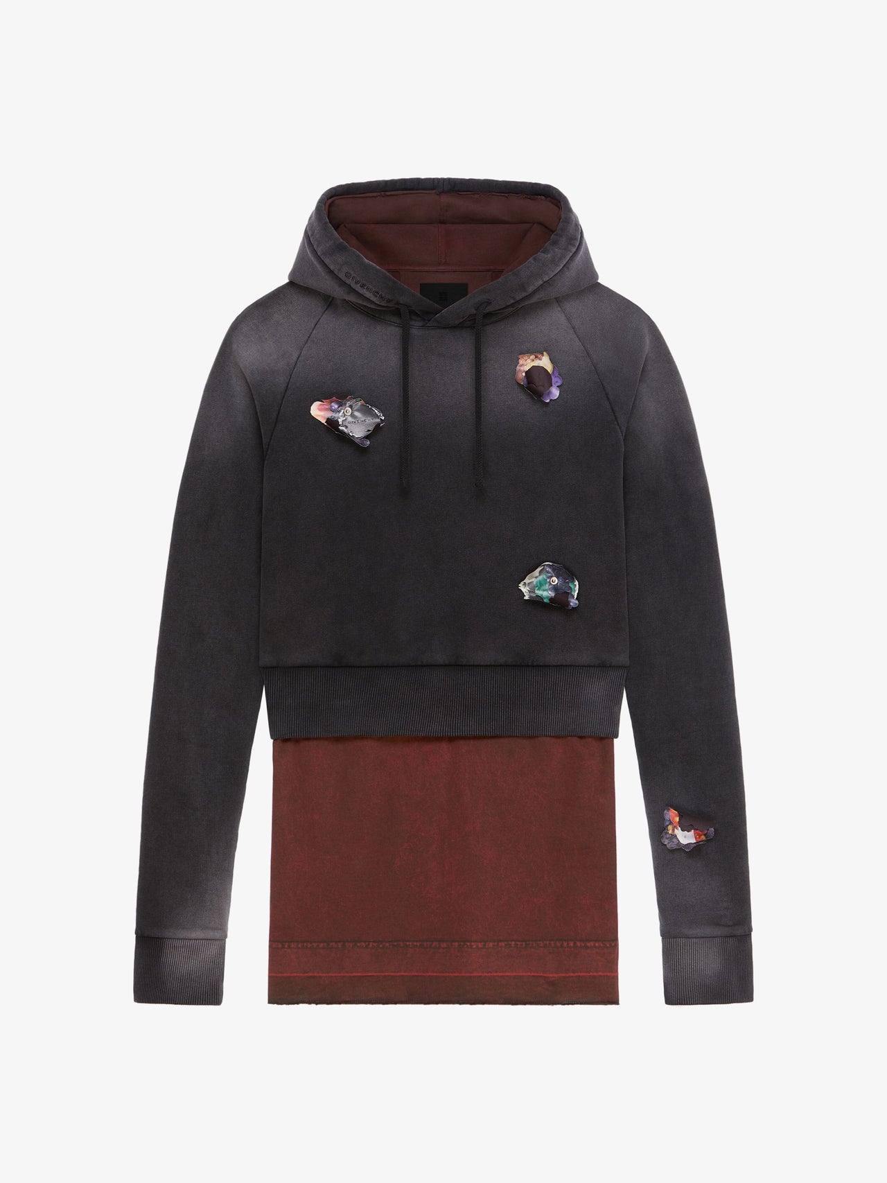 Givenchy Men's Hoodie & Unpicked Ts All-In-One Look12