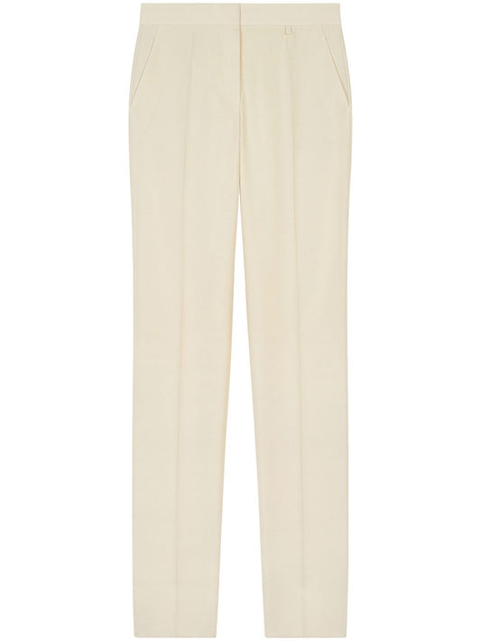 Givenchy Women's High Waisted Tappered Trousers W/ Lining
