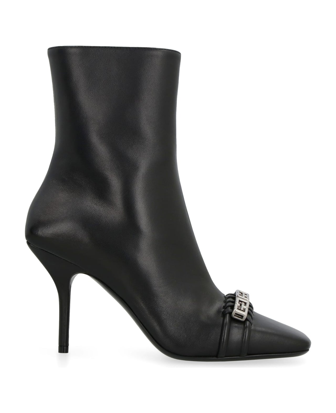 Givenchy Women's G Woven Heel Ankle Boot 90