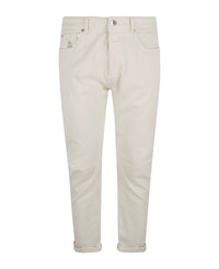 Brunello Cucinelli Dyed Denim Trousers