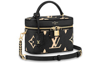 LOUIS VUITTON Vanity Pm Black/Beige