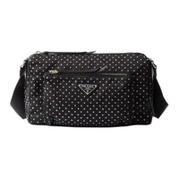 PRADA Recycled Polyamide Crossbody Bag, Shoulder Bag Women's Black