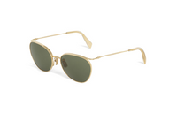 CELINE Resin Square Sunglasses Women's Gold