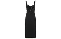 MIU MIU Sleeveless Dresses Women's Black