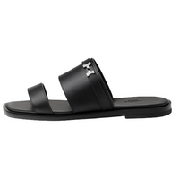 HERMES Slide Slippers Men's Black