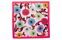PRADA Silk Scarves Women's Multicolor