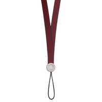 HERMES Calfskin Pendants Women's Red