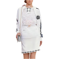 CHANEL 23 New Spring And Summer Arrivals Skirt Women's White