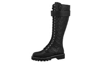 LOUIS VUITTON Territory Knee-high Boots Women's Black
