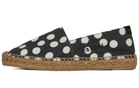 SAINT LAURENT Espadrilles Women's Black White