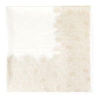 Loro Piana Mulberry Silk Linen Silk Scarves Women's White