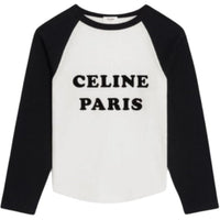 CELINE Crewneck Long-Sleeved T-Shirt